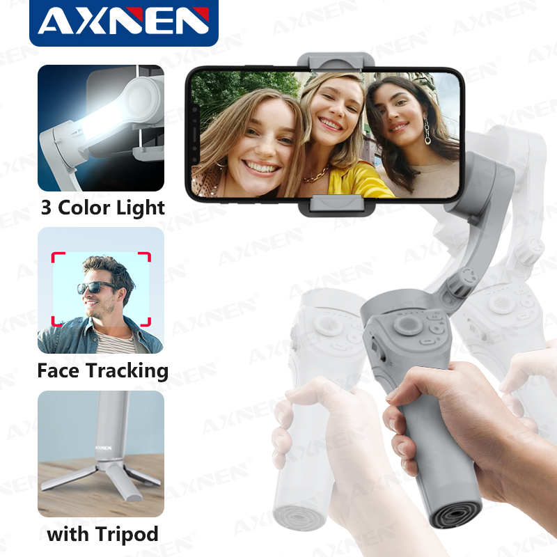 Photography Lighting Handheld - AXNEN HQ6 3-осевой карданный Ручной Стабилизатор