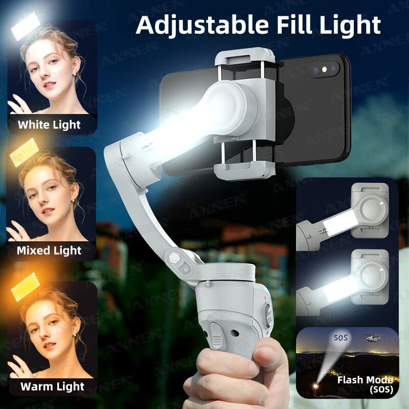 AXNEN HQ6 3-осевой карданный Р – обзор и цена Photography Lighting Handheld