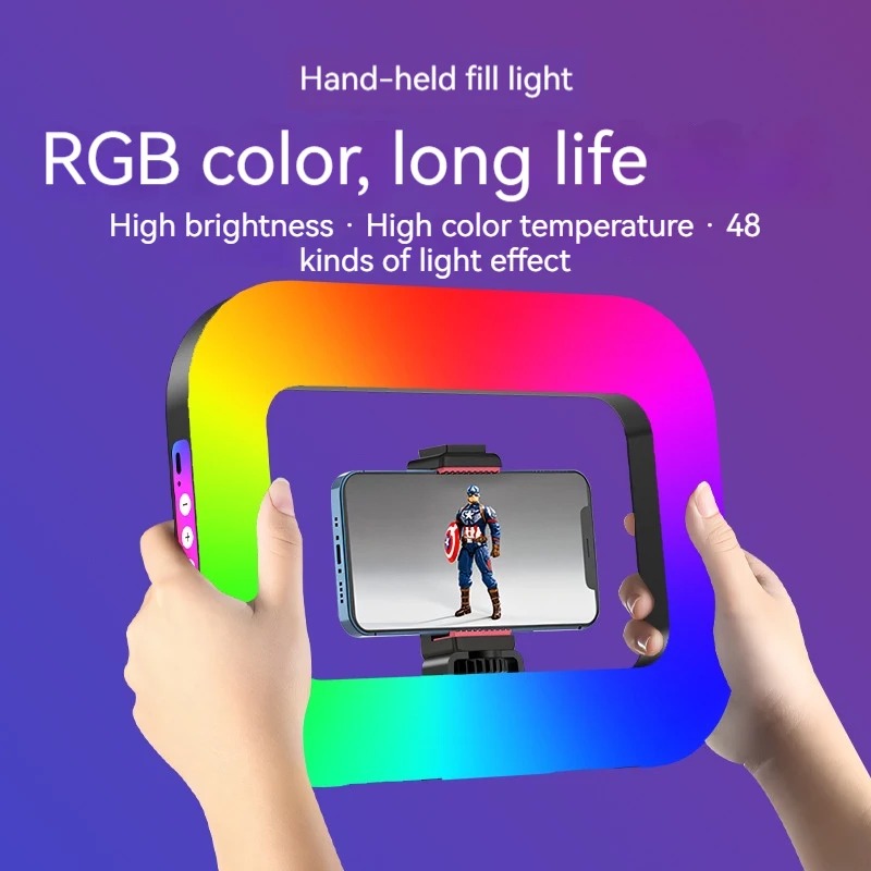 Портативный кольцевой светильн – обзор и цена Photography Lighting Handheld