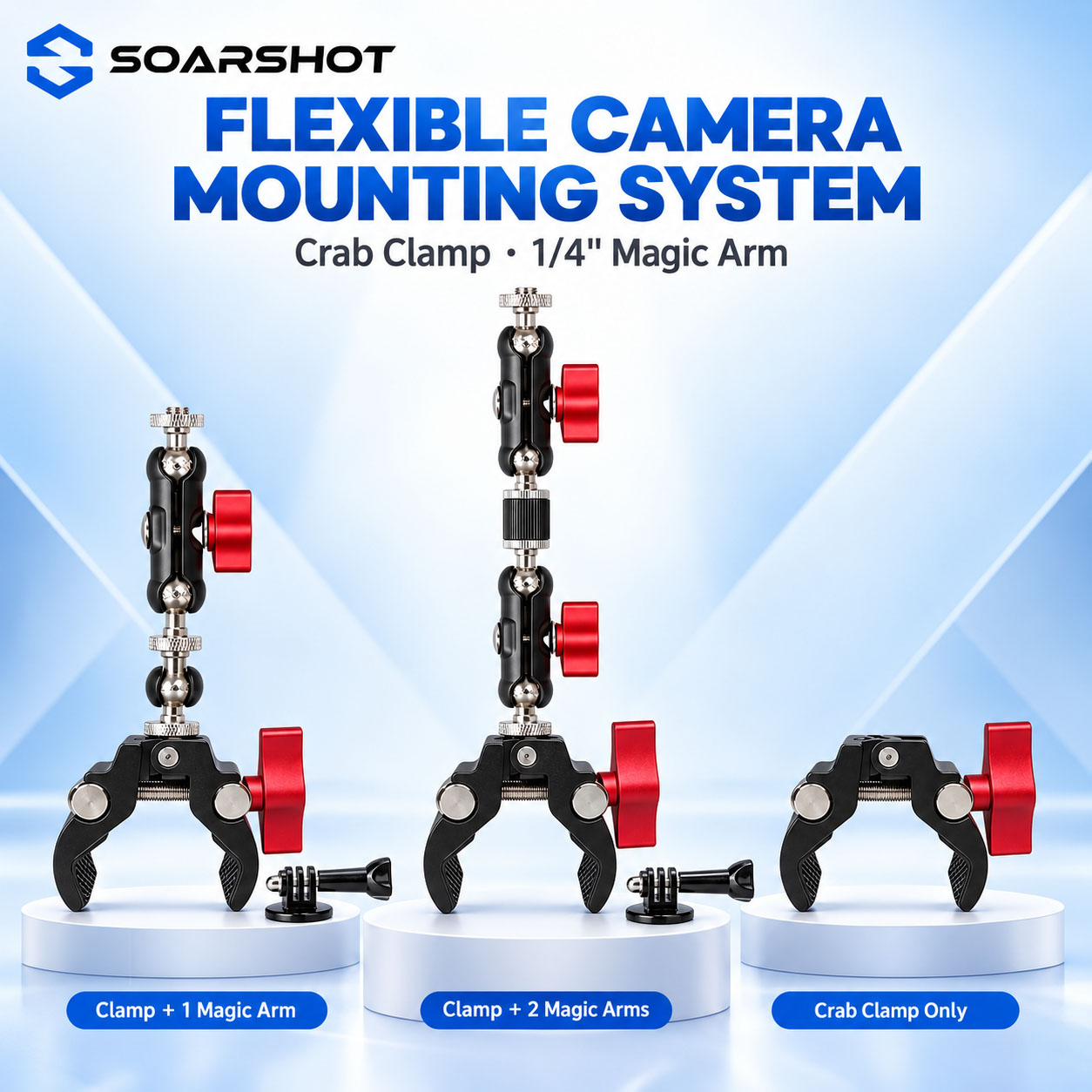 SOARSHOT Крепление-зажим для к – обзор и цена Photography Lighting Description