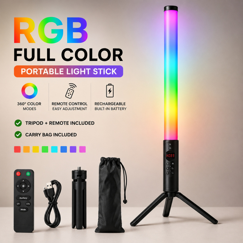 Портативная RGB-видеолампа-пал – обзор и цена Photography Lighting Handheld